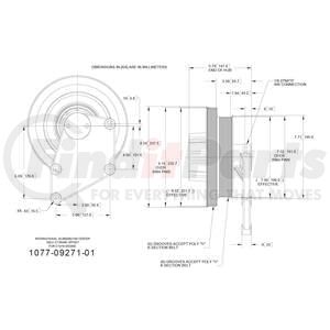 1077-09271-01X by KIT MASTERS - Kysor-Style Hub - Remanufactured