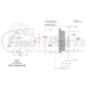 1077-09303-08X by KIT MASTERS - Kysor-Style Hub - Remanufactured