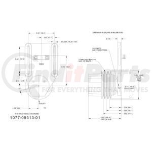 1077-09313-01X by KIT MASTERS - Kysor-Style Hub - Remanufactured