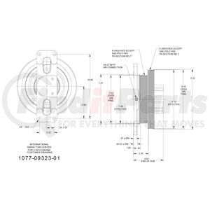 1077-09323-01X by KIT MASTERS - Kysor-Style Hub - Remanufactured