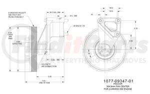 1077-09347-01X by KIT MASTERS - Kysor-Style Hub - Remanufactured