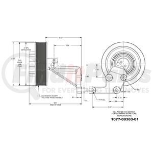 1077-09363-01X by KIT MASTERS - Kysor-Style Hub - Remanufactured