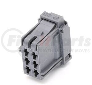 8-968970-2 by TE CONNECTIVITY - PLUG-6CAV,MCP2.8,AI 8 968970 2