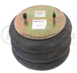 64507 by CONTITECH - Air Spring, Triple Convoluted - Used in Heavy Duty Truck Suspension Systems