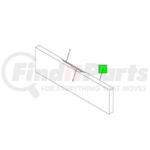 HSM442439041 by NAVISTAR - Upholstery Filler Panel - Upholstery Compartment Driver Side