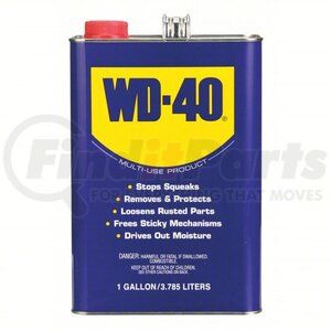 490118 by WD-40 - General Purpose Lubricant - Heavy-Duty, 1 Gallon (3.785 Liters), Liquid, Amber