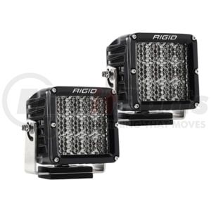 322713 by RIGID - RIGID D-XL PRO LED Light, Driving Diffused, Surface Mount, Black Housing, Pair