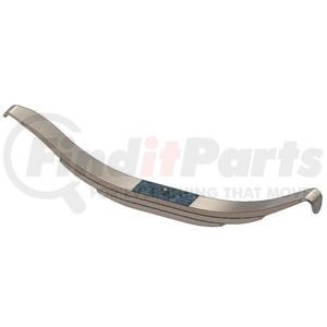 TRA-2726-ME by POWER10 PARTS - Trailer Leaf Spring 3in Wide x 3/Leaf