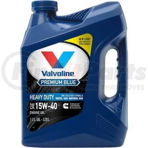 773780 by VALVOLINE - Engine Oil - Premium™ Blue, One Solution Formula, Heavy Duty, SAE 15W-40, 1 Gallon