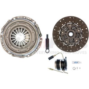 01035 by EXEDY - Replacement Clutch Kit, Includes Slave Cylinder - Disc Size: 265mm (10-1/2in), Spline Teeth / Diameter: 10T / 1-1/8in