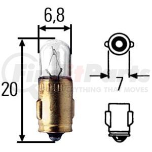 H83045001 by HELLA - BULB T2 12V 2W BA7S