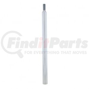 21914 by UNITED PACIFIC - Transfer Case Shifter Shaft - 12", Liquid Silver, Extension, with 1/2"-13 UNC Thread