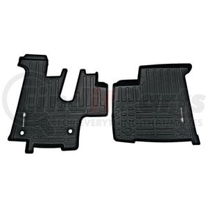 42510 by UNITED PACIFIC - Floor Mat Set - Black, RigGear, For Kenworth W900/T800 (2006-23), T660 (2008-17)