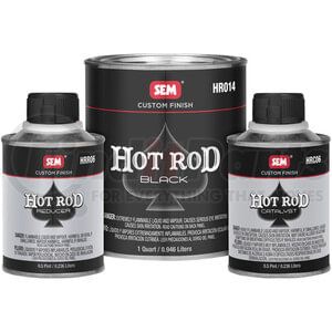 HR010 by SEM PRODUCTS - Paint - Hot Rod Black Kit, Matte Finish, 2K Single Stage TopCoat System