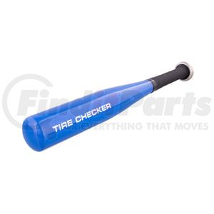 99060 by UNITED PACIFIC - Tire Checker Bat - 17", Aluminum, Blue Finish with UP Logo in White