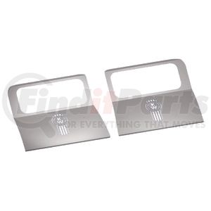 20822021 by PANELITE - FENDER GUARD/HEADLIGHT SURROUND, W900B, KW, 2010 W/ LOGO CUT-OUT