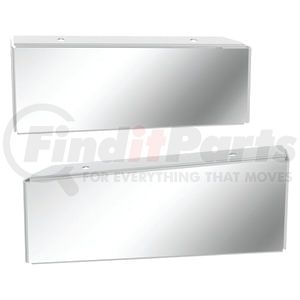 Panelite 50962005 Hood Panel Assembly EXTENDER PANEL PAIR WESTERN STAR 49X BLANK 3" WIDE SS_x000D_