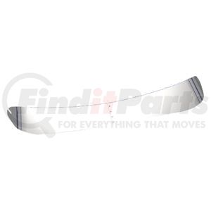 Panelite 60731008 Sun Visor SUNVISOR, CH/CL MACK GRANITE, W/O ROOF FAIRING 9.8" DEEP