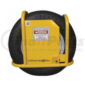 CI-00503 by CALIFORNIA IMMOBILIZER - Trailer Wheel Locking Boot - Fits 14" and 15" Tire