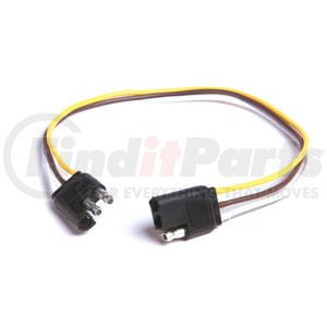 82-1033 by GROTE - Flat Connector, 3 Pole, 16 Ga