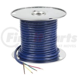 82-5824 by GROTE - Trailer Cable, Low Temperature, 4 Cond, 14 Ga, 100' Spool