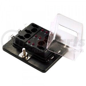 82-BLR-I-306 by GROTE - LED Fuse Panel For Standard Blade Fuse, 6 Slot & Cover