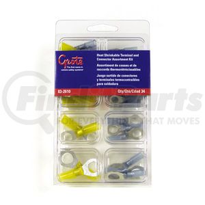83-2610 by GROTE - Heat Shrink Terminal Assortment Kit 34 Pk