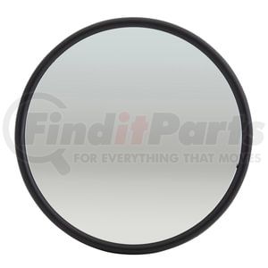 12172 by GROTE - 8" Round Convex Mirrors with Offset Ball-Stud, Black