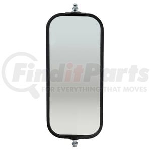 16092 by GROTE - OEM-Style Flat Ribbed-Back West Coast Mirror, Black