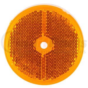 40073 by GROTE - 21/2" Round Stick-On Reflectors, Amber