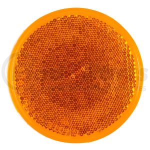 40063 by GROTE - Sealed 3" Round Stick-On Reflector, Amber