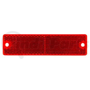 40132 by GROTE - Mini Stick-On / Screw-Mount Rectangular Reflectors, Red