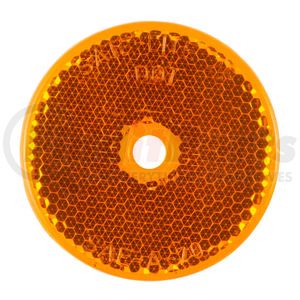 41013 by GROTE - Sealed Center-Mount Reflector, 2" Amber