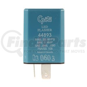 44893 by GROTE - 3 Pin Flashers, European (ISO) Pinout