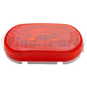 45932 by GROTE - Two-Bulb Oval Pigtail-Type Clearance Marker Light - Built-in Reflector