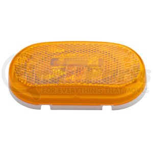 45933 by GROTE - Two-Bulb Oval Pigtail-Type Clearance Marker Light - Built-in Reflector