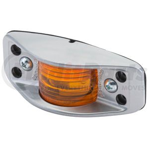 46283 by GROTE - Die-Cast Aluminum Clearance Marker Light - Flat Back, No Socket Hole Required