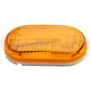 46713 by GROTE - Single-Bulb Oval Clearance Marker Lights, Built-in Reflector
