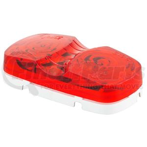46792 by GROTE - Two-Bulb Square-Corner Clearance Marker Light - Duramold