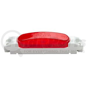 46902 by GROTE - SuperNova Thin-Line LED Clearance Marker Light - White Body - Red Lens