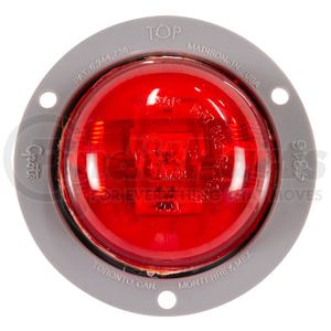 47372 by GROTE - SuperNova LED Clearance Marker Light - 2 1/2", PC Rated, w/ Gray Flange