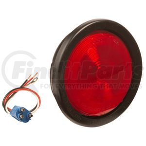 52782 by GROTE - Torsion Mount II Stop Tail Turn Light - 4", Female Pin, Red Kit (52772 + 91740 + 67000)