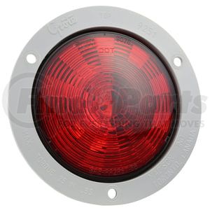 54472 by GROTE - SuperNova 4" NexGenTM LED Stop Tail Turn Light - Gray Flange, Male Pin