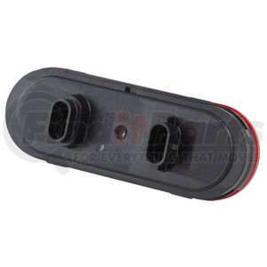 54702 by GROTE - 6" Oval LED Stop Tail Turn Lights with Integrated Back-up, Integrated Hard Shell
