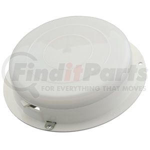 61161 by GROTE - Round Dome Light with Switches, White Base
