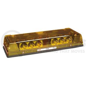 76983 by GROTE - 17" Low-Profile LED Mini Light Bars, Permanent Mount, Amber