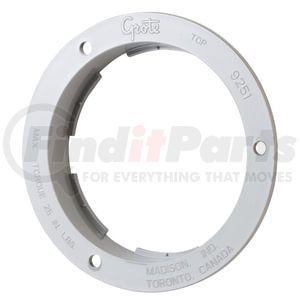 92511-3 by GROTE - 4", GRAY, THEFT-RESISTANT FLANGE, BULK