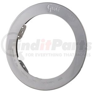 93683 by GROTE - Stainless Steel Snap-In Theft-Resistant Flange - For 4" Round LED Lights, 4 1/2" Size