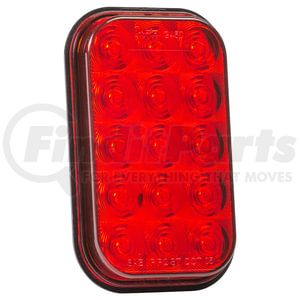 G4502 by GROTE - Hi Count Rectangular LED Stop Tail Turn Lights, Red