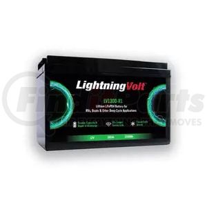 LV1300-R1-T by ROADWARRIOR - Trolling, Fishing, Marine Lithium Battery LFP